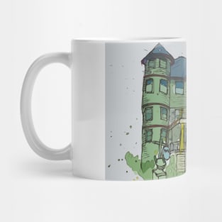 Green house from Mackinac Island Mug